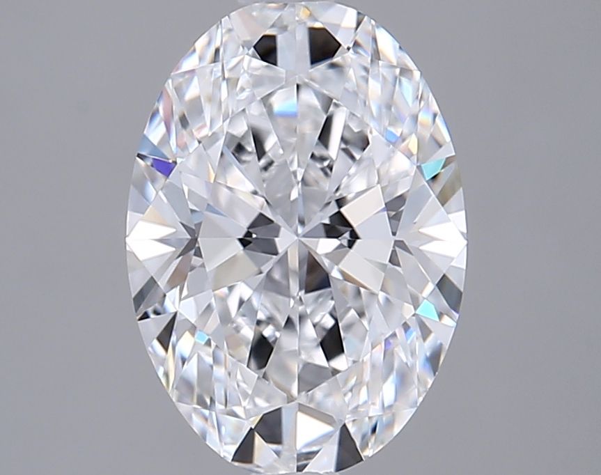 2.02 ct. oval Lab Grown Diamond front image