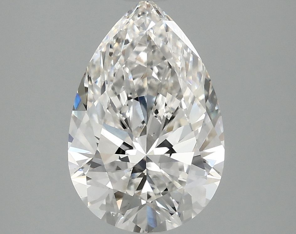 2.10 ct. pear Lab Grown Diamond front image