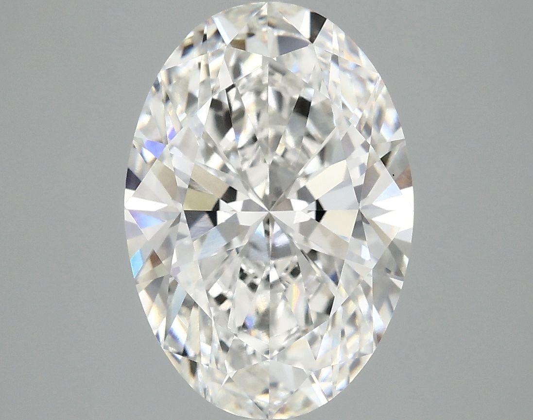 3.93 ct. oval Lab Grown Diamond front image