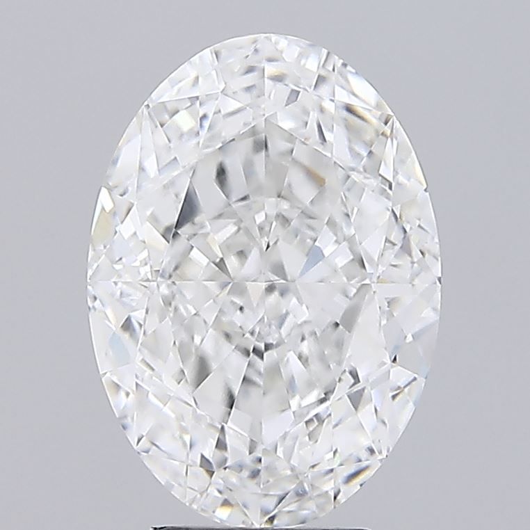 6.03 ct. oval Lab Grown Diamond front image