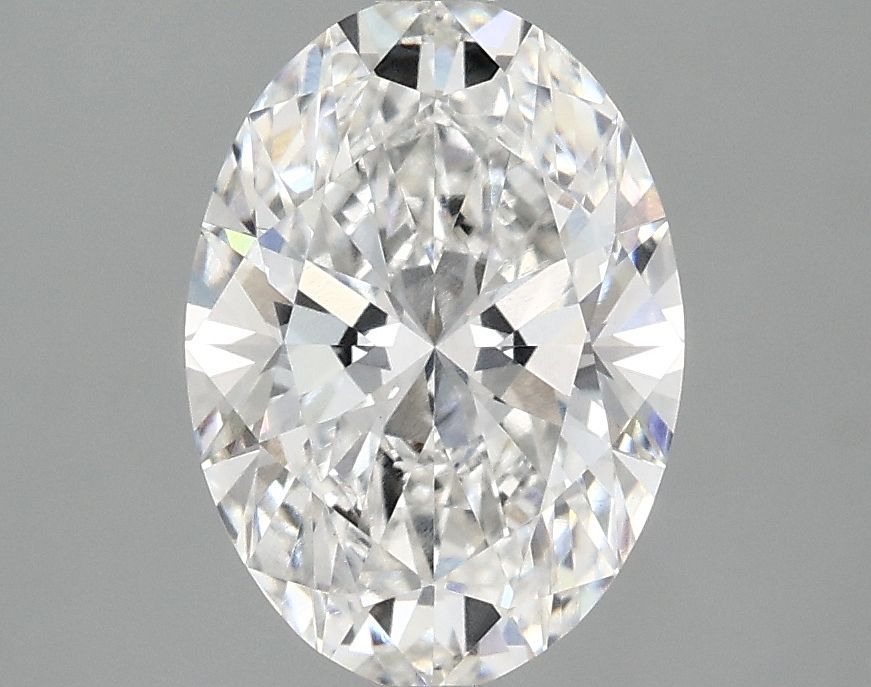 2.10 ct. oval Lab Grown Diamond front image