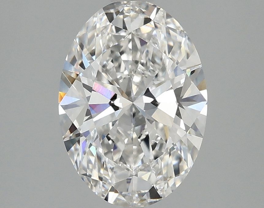 2.01 ct. oval Lab Grown Diamond front image
