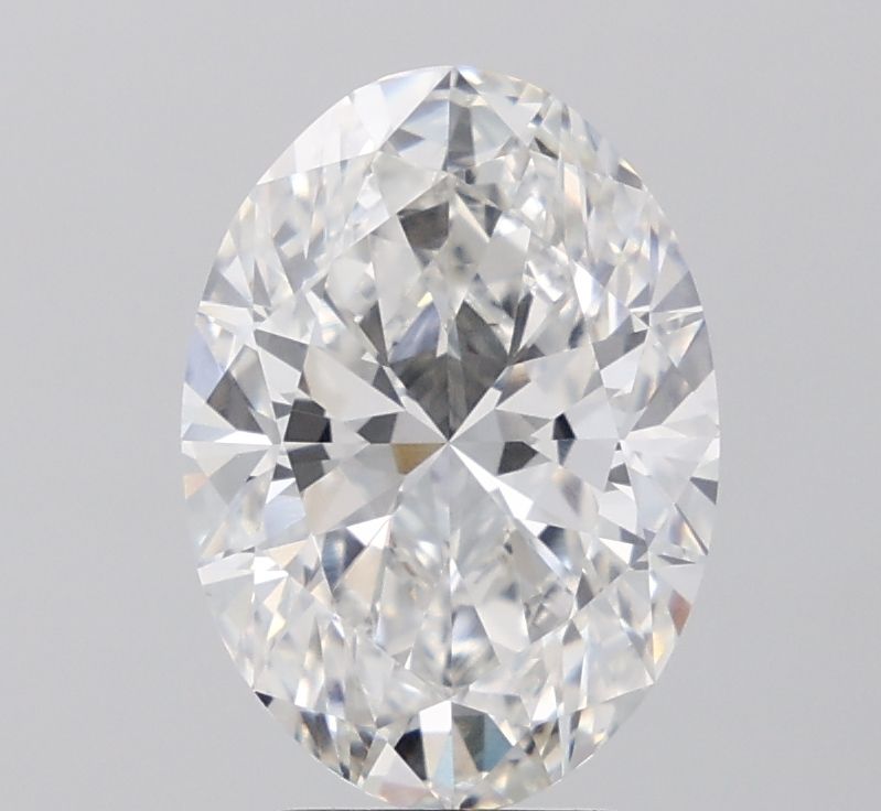 4.15 ct. oval Lab Grown Diamond front image