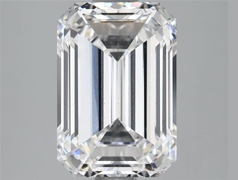 2.68 ct. emerald Lab Grown Diamond front image