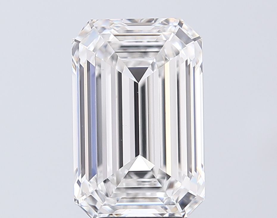 5.02 ct. emerald Lab Grown Diamond front image