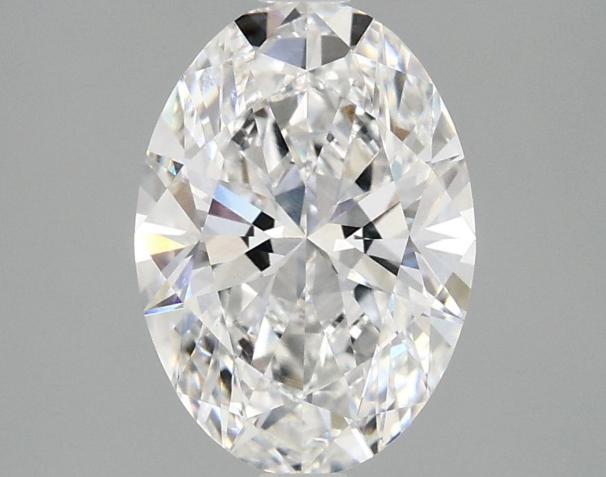 2.10 ct. oval Lab Grown Diamond front image