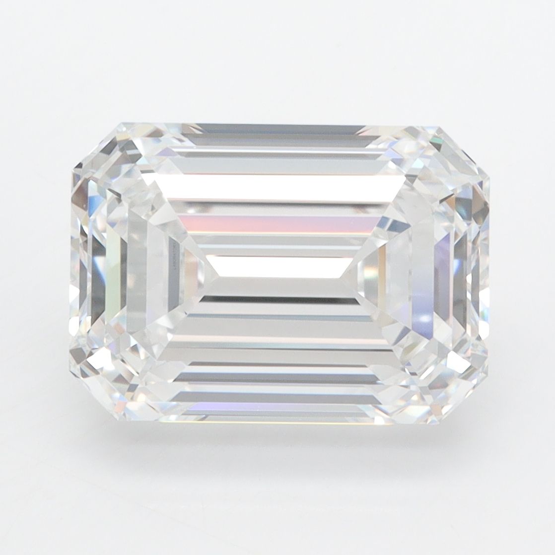 Diament LG szmaragdowy, 5.4 ct, D, IF