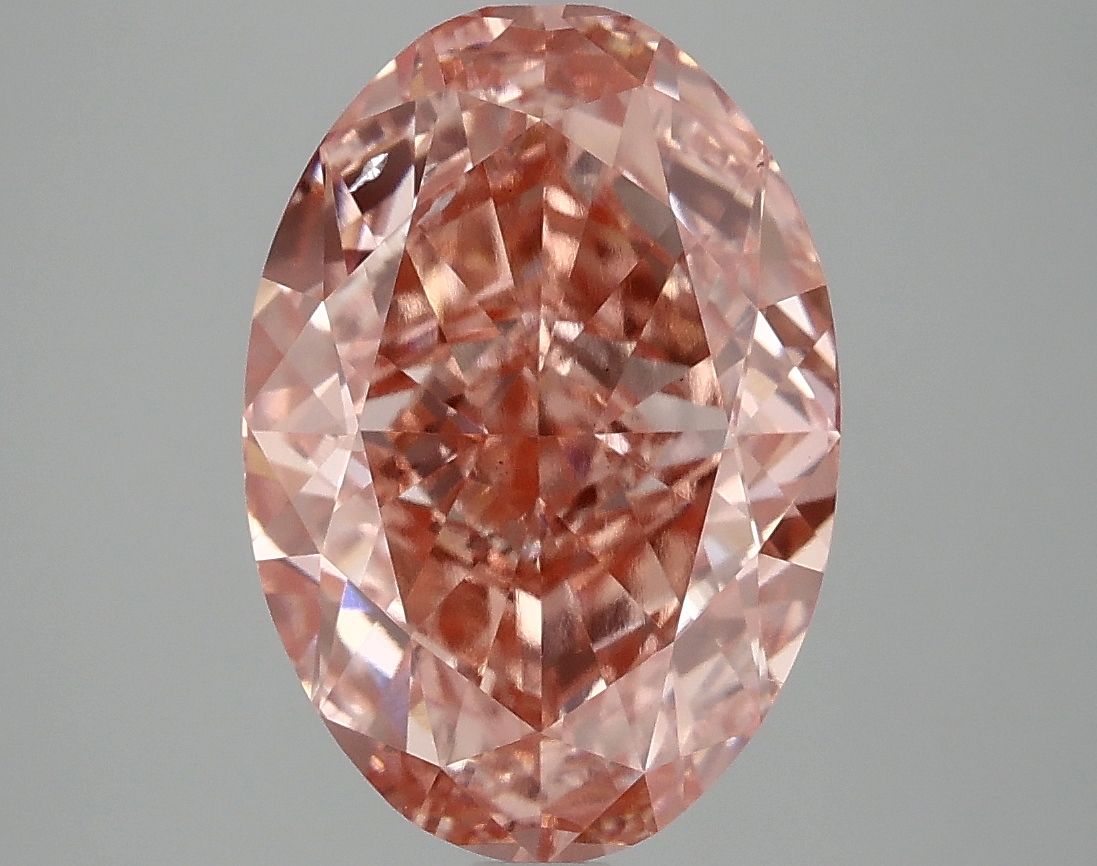 4.97 ct. oval Lab Grown Diamond front image