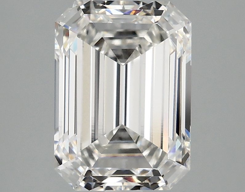 2.58 ct. emerald Lab Grown Diamond front image