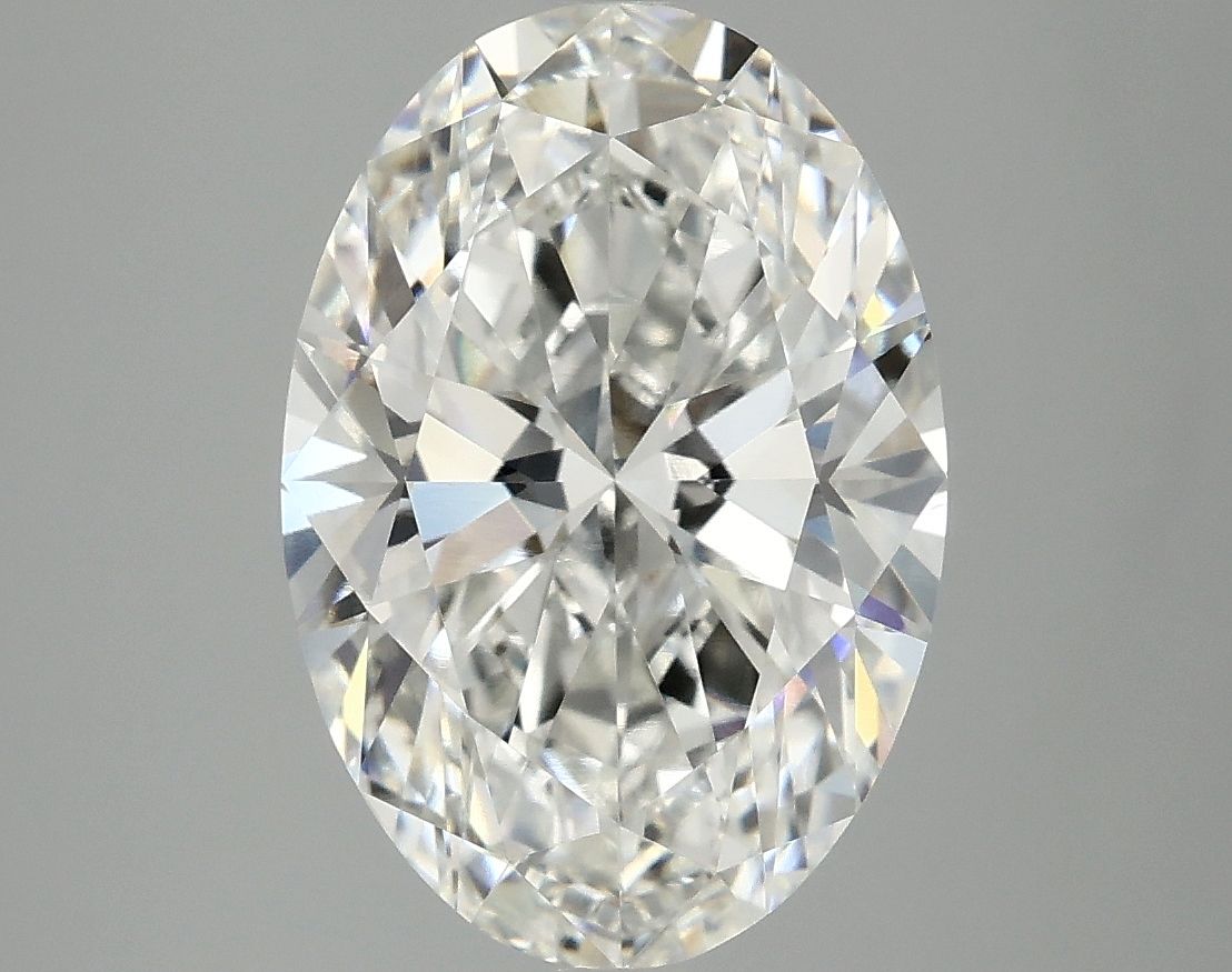 3.95 ct. oval Lab Grown Diamond front image