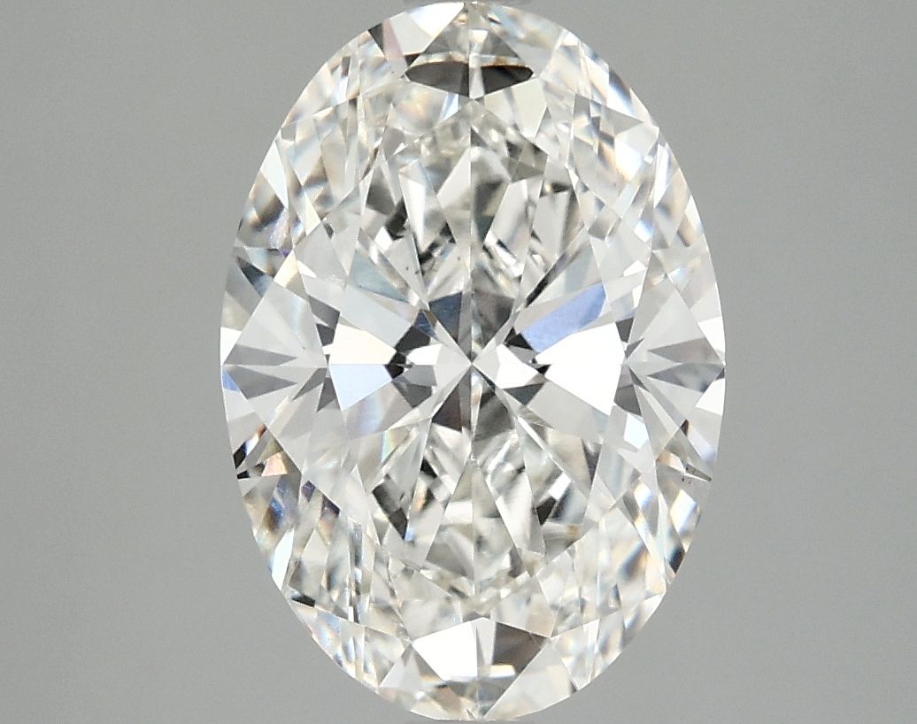 3.03 ct. oval Lab Grown Diamond front image
