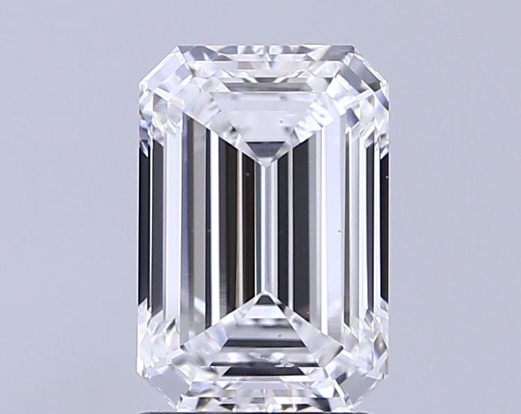 2.55 ct. emerald Lab Grown Diamond front image