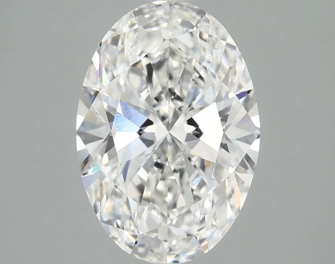 3.77 ct. oval Lab Grown Diamond front image