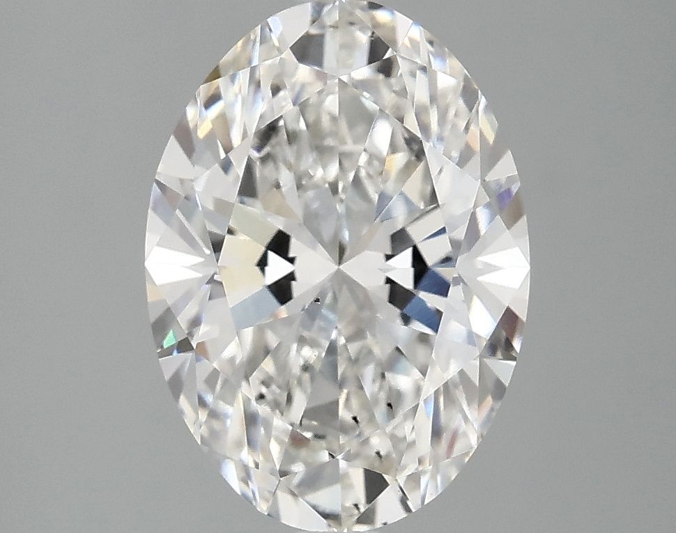 3.02 ct. oval Lab Grown Diamond front image