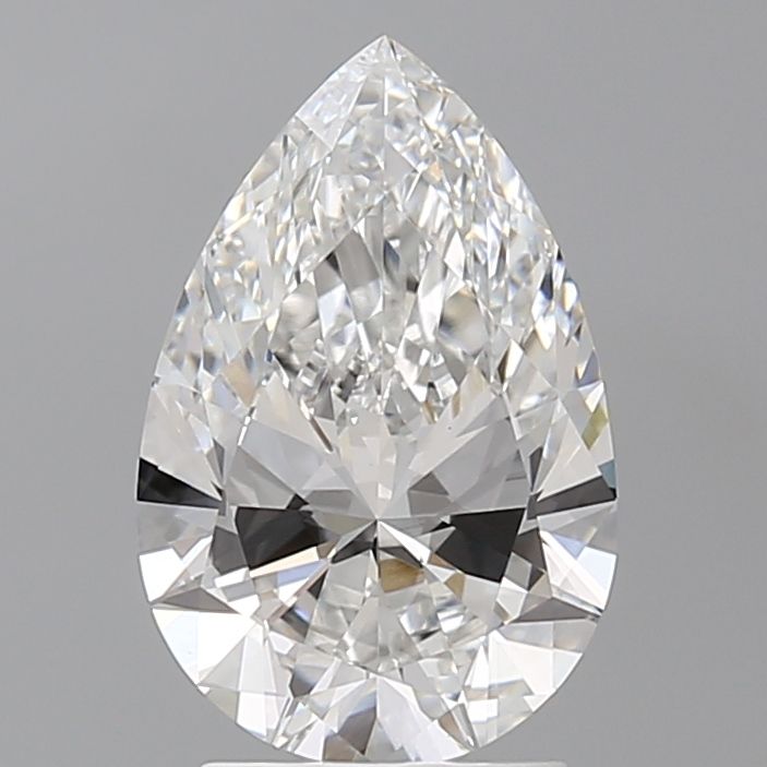 2.50 ct. pear Lab Grown Diamond front image