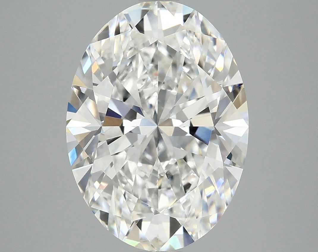 4.10 ct. oval Lab Grown Diamond front image