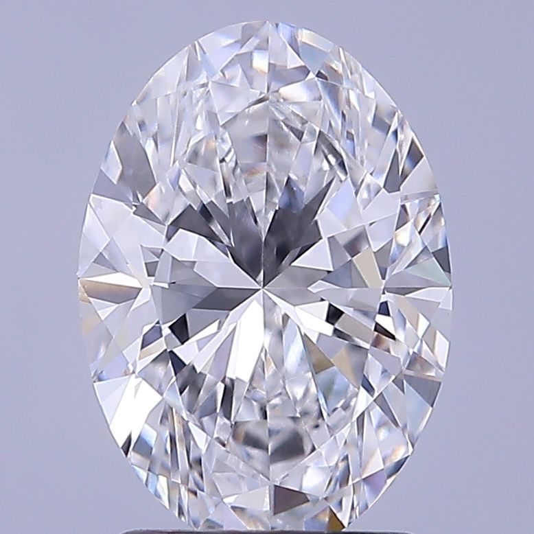 1.77 ct. oval Lab Grown Diamond front image