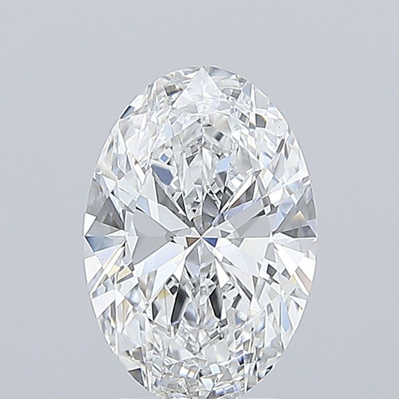 3.01 ct. oval Lab Grown Diamond front image