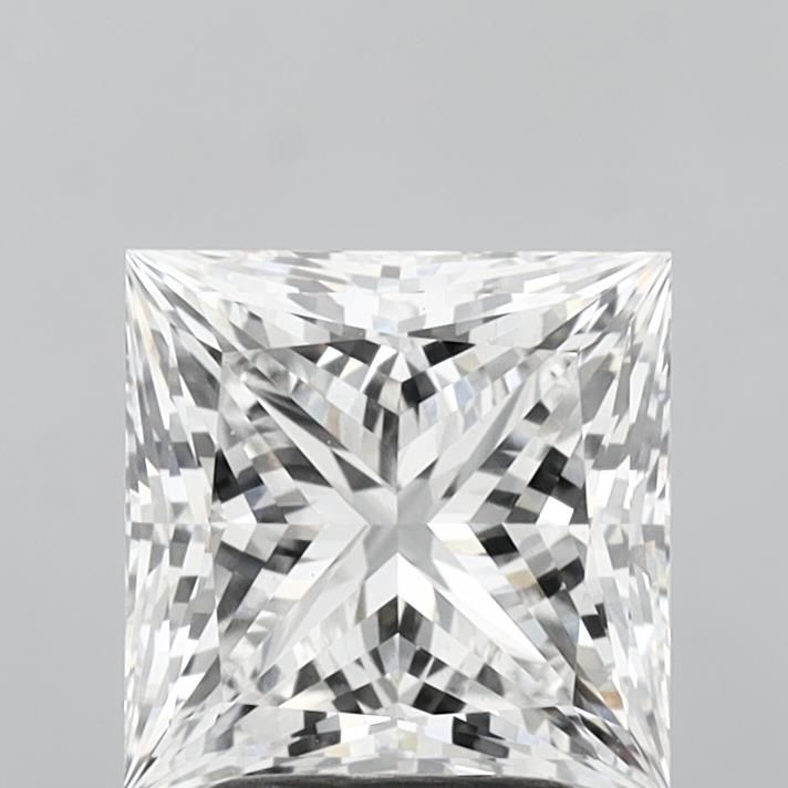 3.08 ct. princess Lab Grown Diamond front image