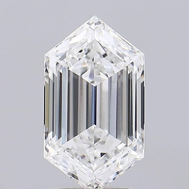 3.53 ct lab-grown Hexagonal Diamond