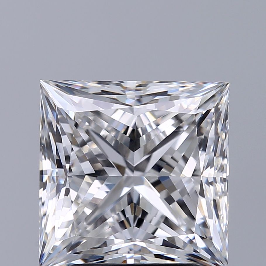 2.82 ct. princess Lab Grown Diamond front image