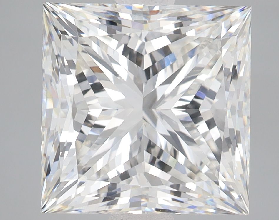 6.00 ct. princess Lab Grown Diamond front image