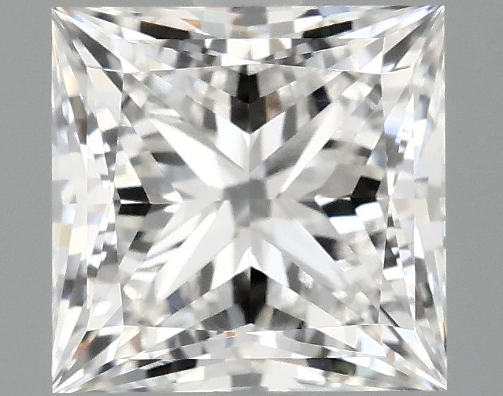 2.10 ct. princess Lab Grown Diamond front image