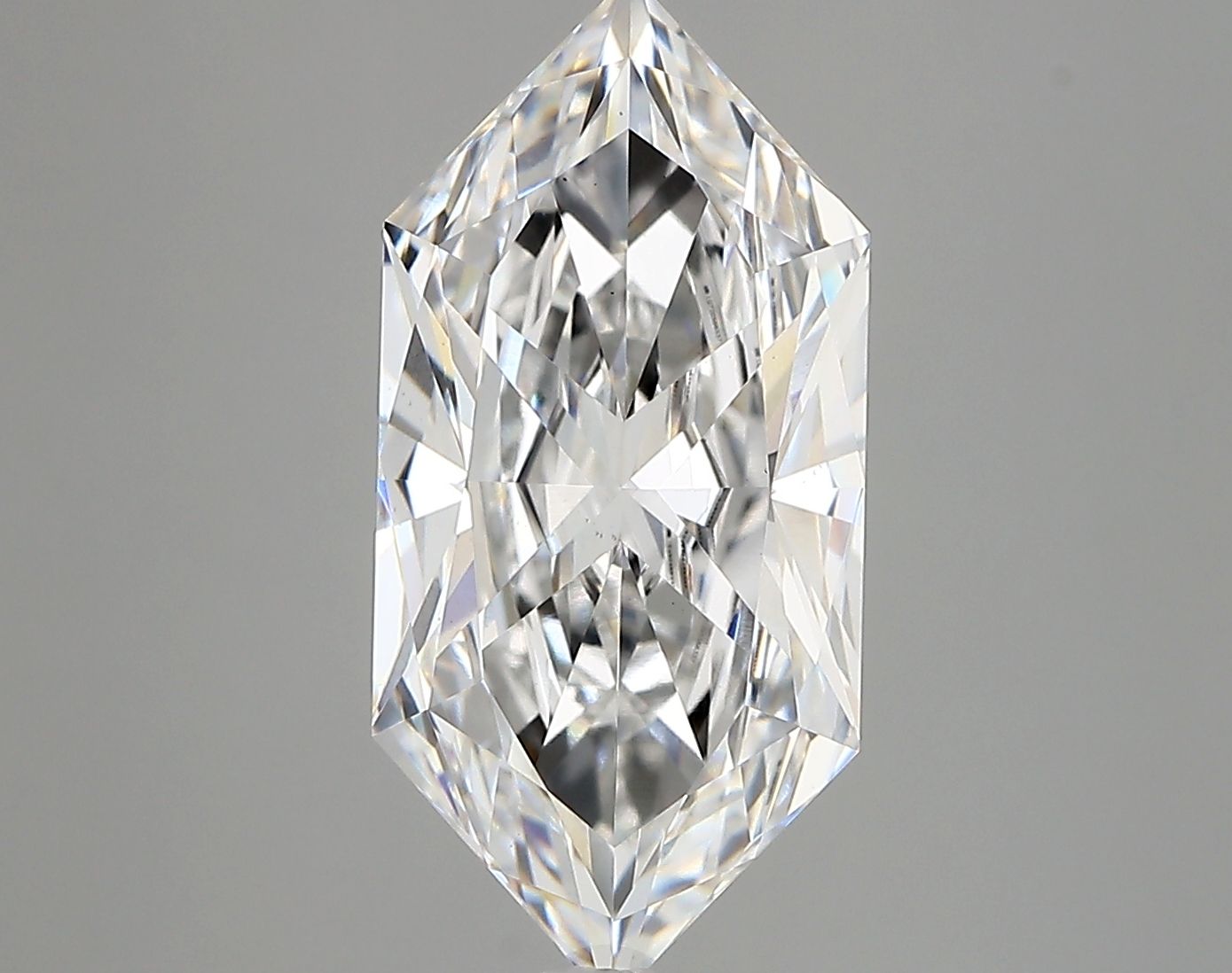 4.29 ct lab-grown Hexagonal Diamond