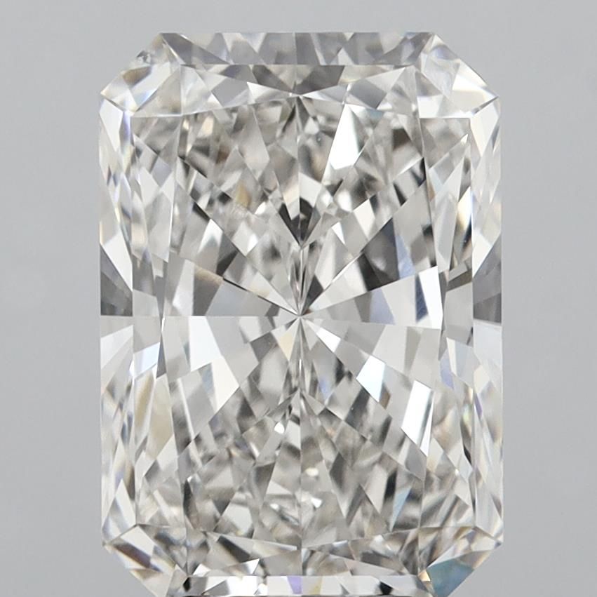 6.10 ct. radiant Lab Grown Diamond front image