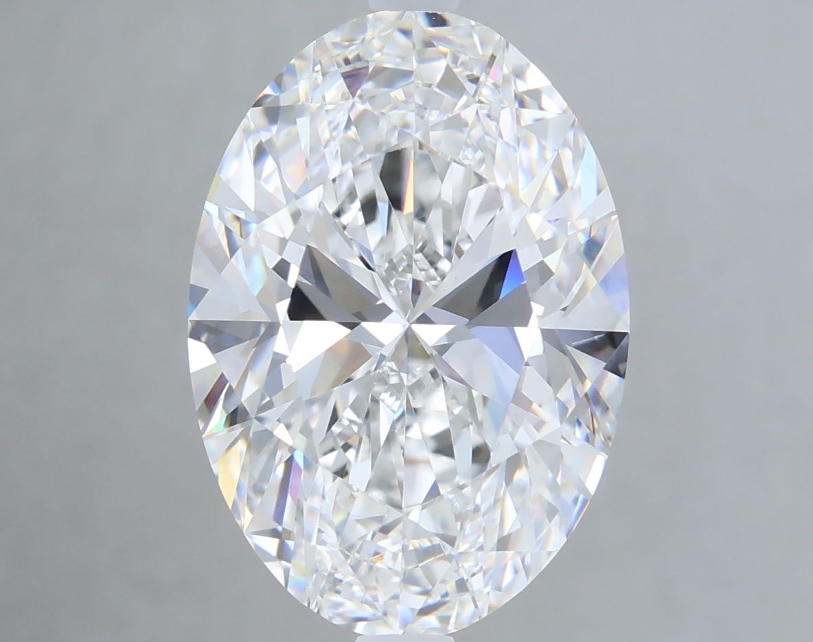 5.08 ct. oval Lab Grown Diamond front image