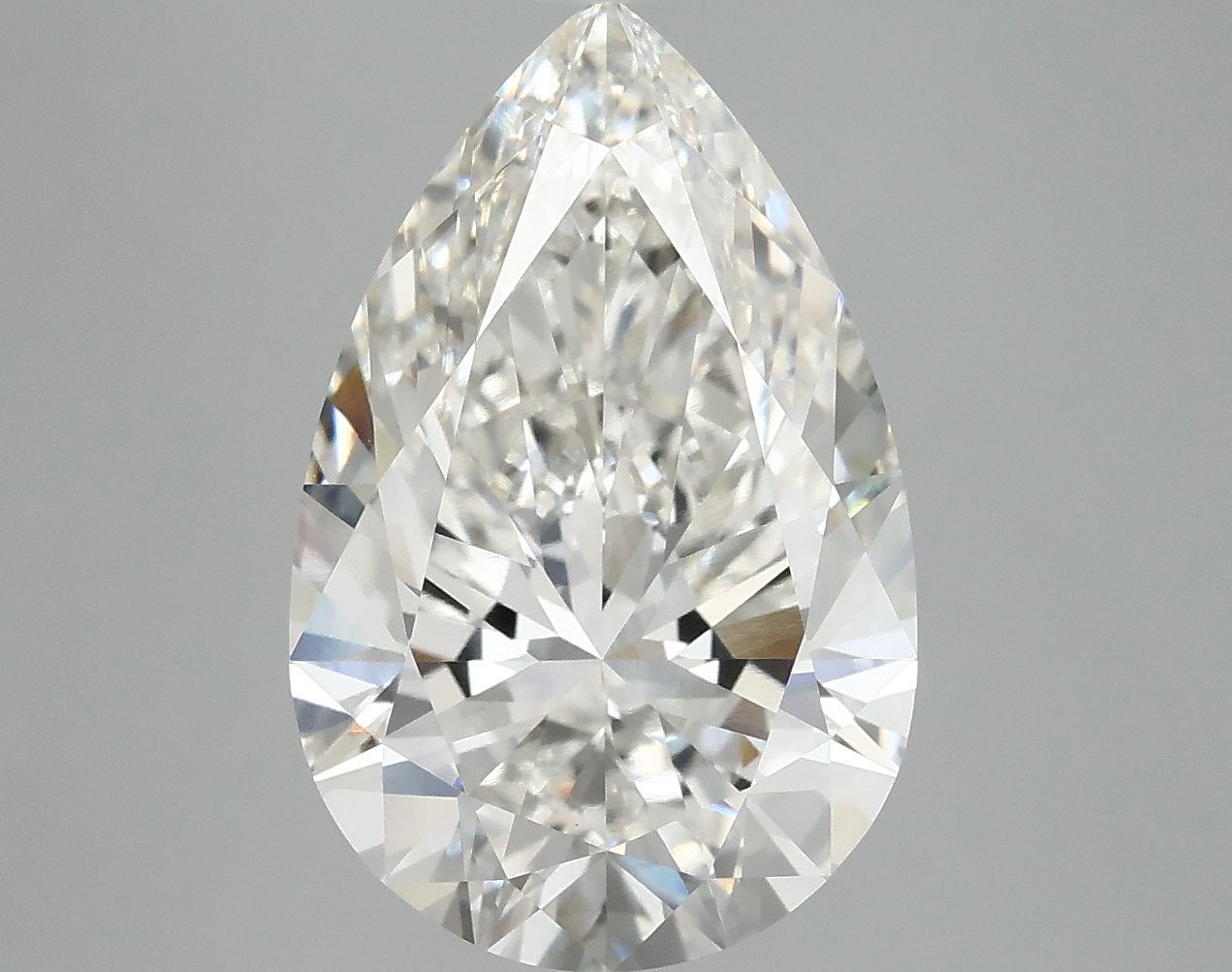 5.09 ct. pear Lab Grown Diamond front image