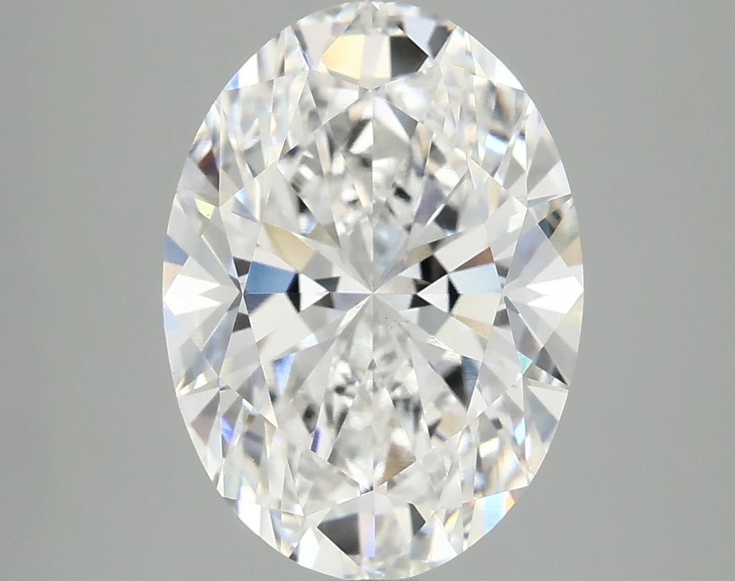 3.87 ct. oval Lab Grown Diamond front image