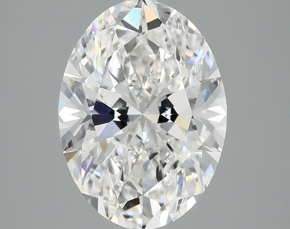 3.08 ct. oval Lab Grown Diamond front image