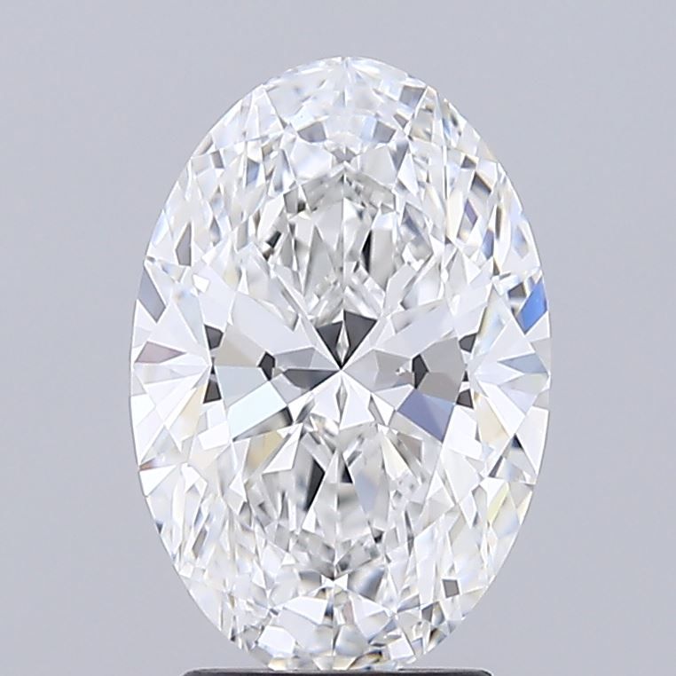 3.09 ct. oval Lab Grown Diamond front image