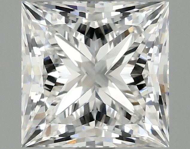 2.57 ct. princess Lab Grown Diamond front image