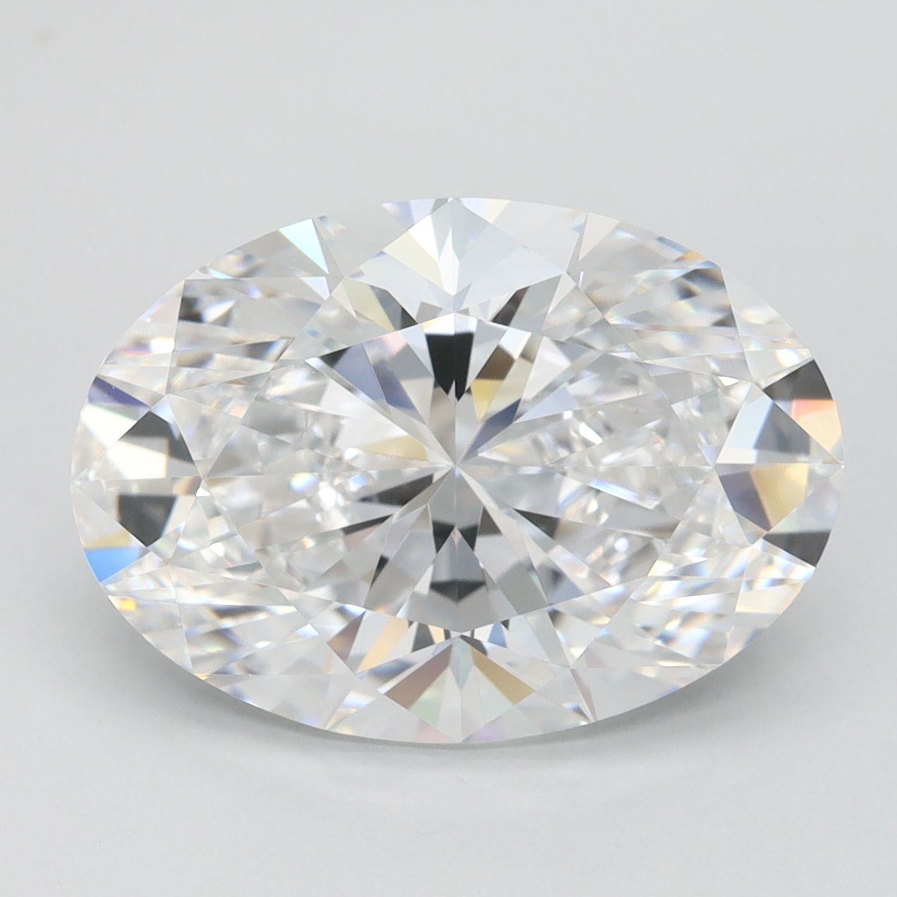 4.30 ct. oval Lab Grown Diamond front image