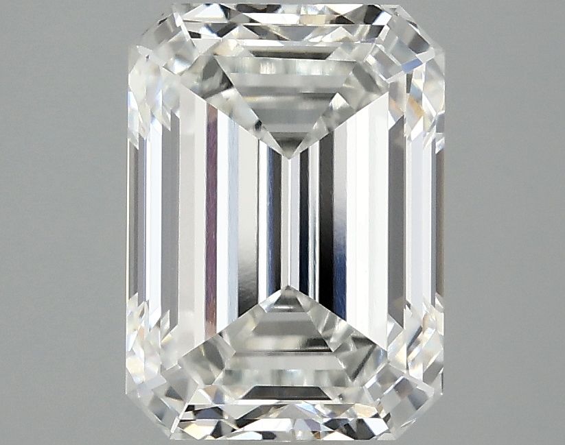 2.87 ct. emerald Lab Grown Diamond front image