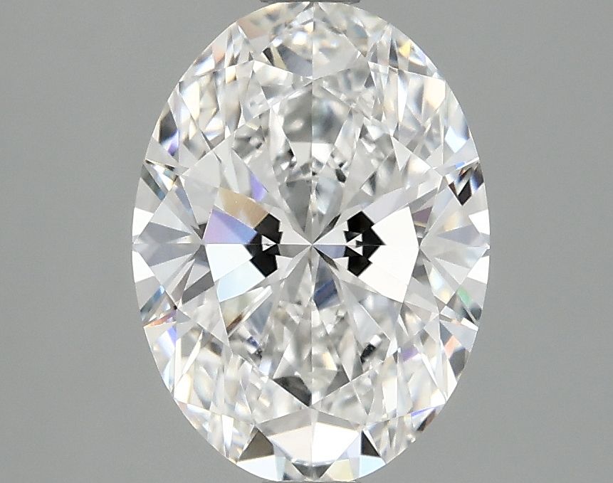 2.10 ct. oval Lab Grown Diamond front image