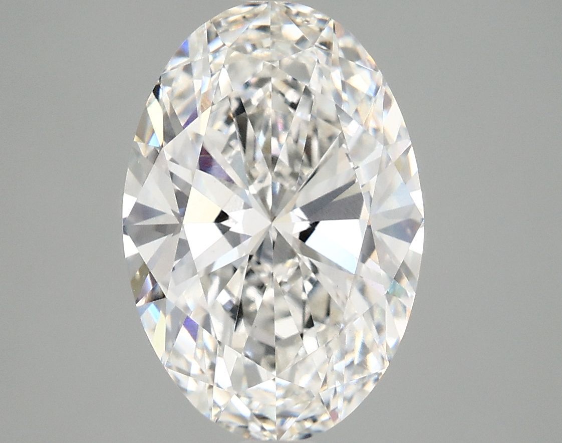 4.03 ct. oval Lab Grown Diamond front image
