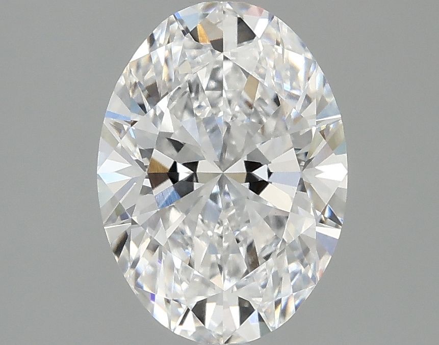 2.10 ct. oval Lab Grown Diamond front image