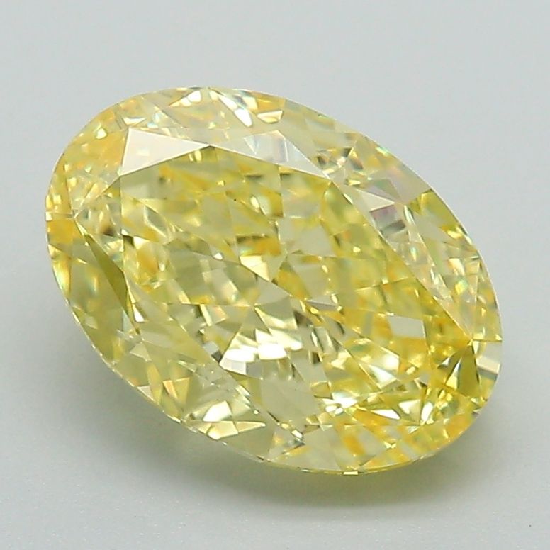 2.45 ct. oval Lab Grown Diamond front image
