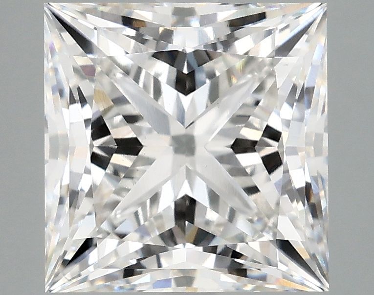 4.16 ct. princess Lab Grown Diamond front image