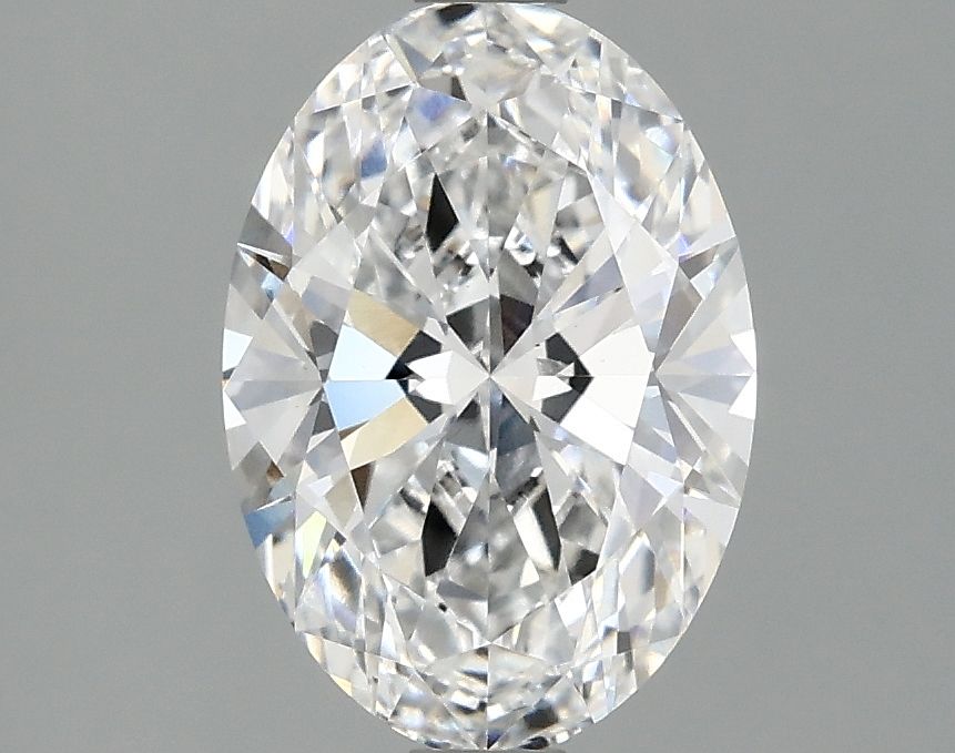 1.92 ct. oval Lab Grown Diamond front image