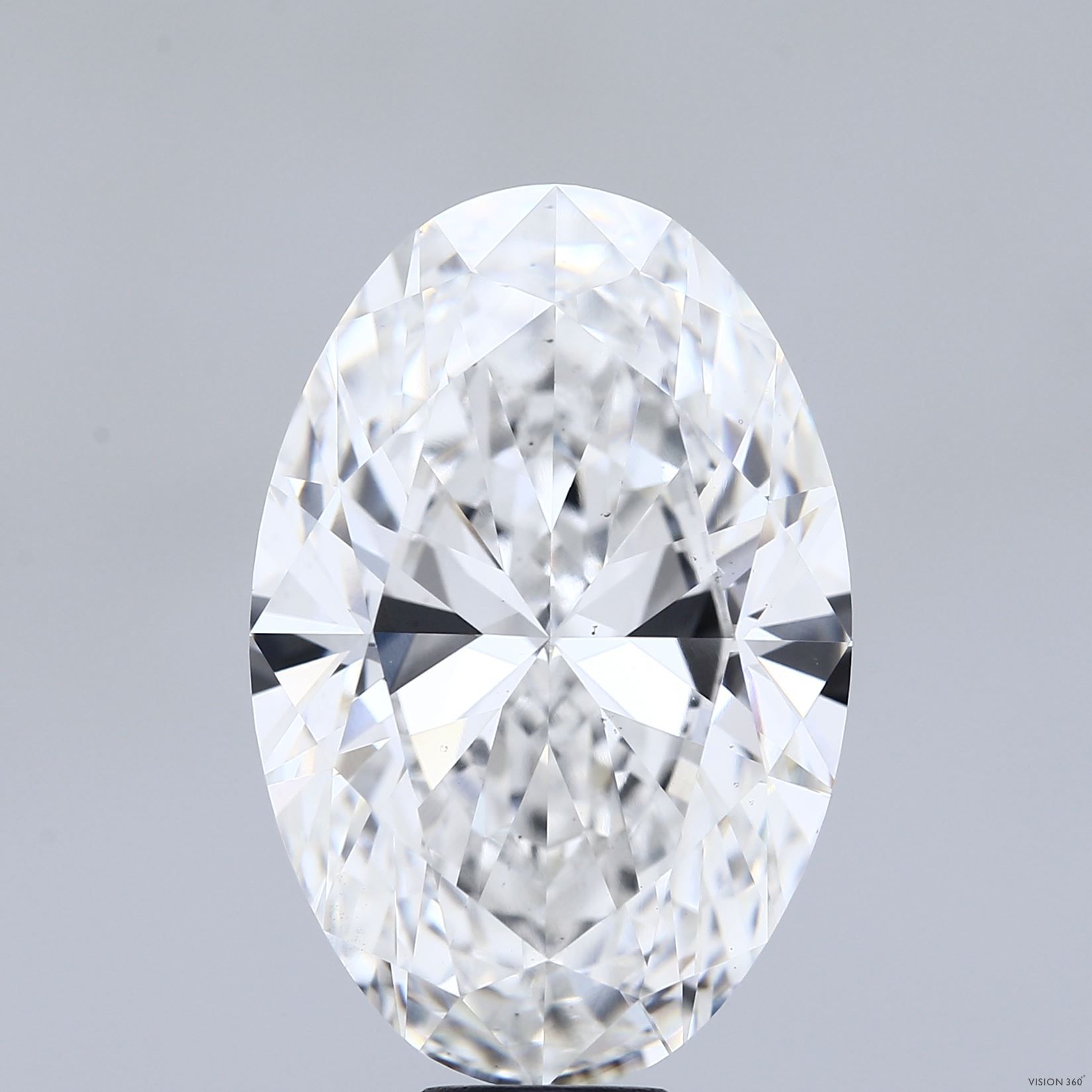 16.01 ct. oval Lab Grown Diamond front image