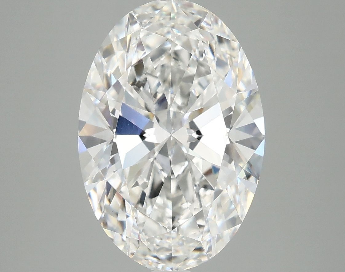 3.94 ct. oval Lab Grown Diamond front image