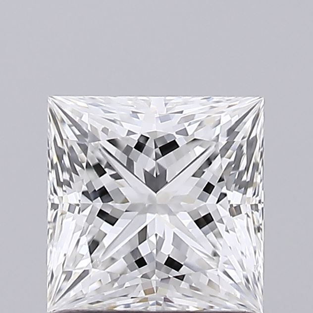 1.10 ct. princess Lab Grown Diamond front image