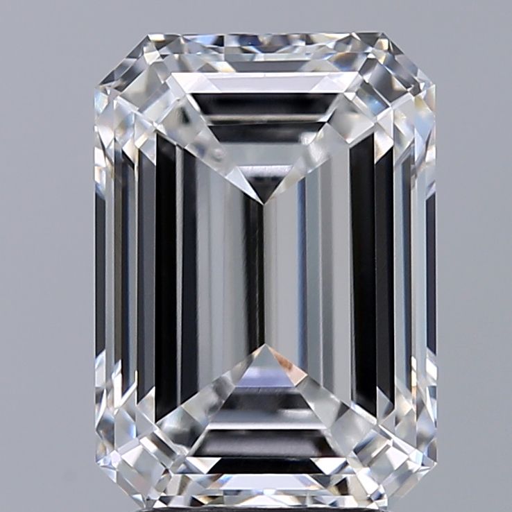 3.29 ct. emerald Lab Grown Diamond front image