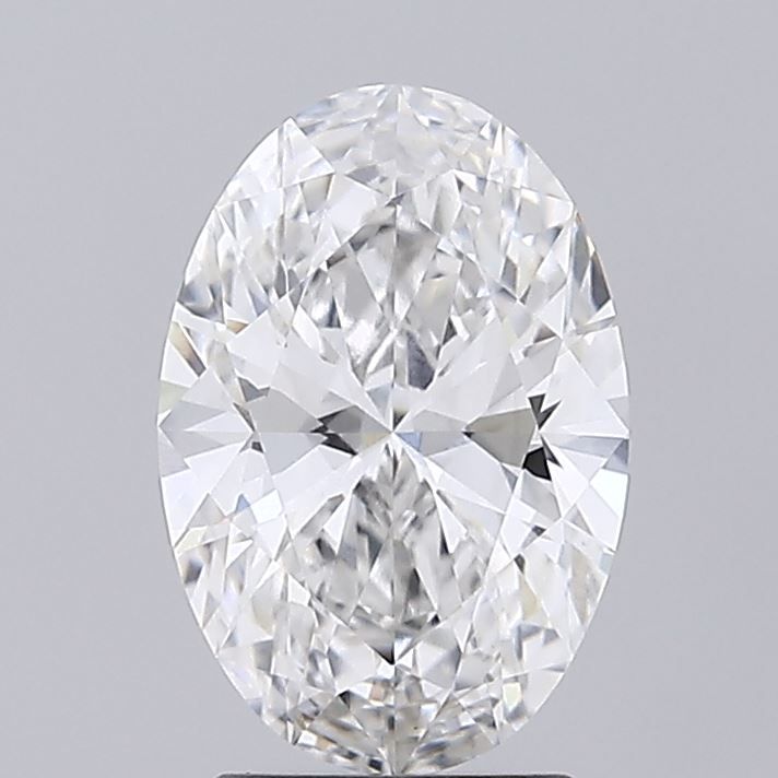 2.08 ct. oval Lab Grown Diamond front image