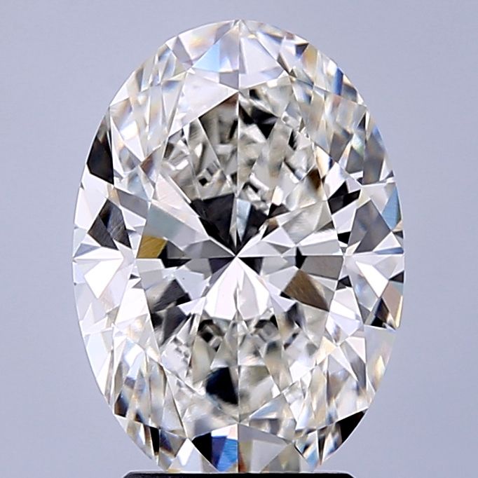 3.44 ct. oval Lab Grown Diamond front image