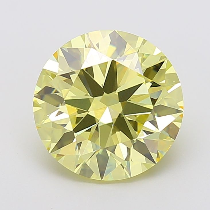 5.00 ct. round Lab Grown Diamond front image